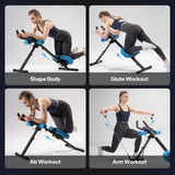 2314 Adjustable Foldable Abdominal Exercise Machine