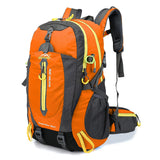 40L Water Resistant Hiking Travel Laptop Backpack