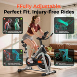 Magnetic Indoor Cycling Exercise Bike With App