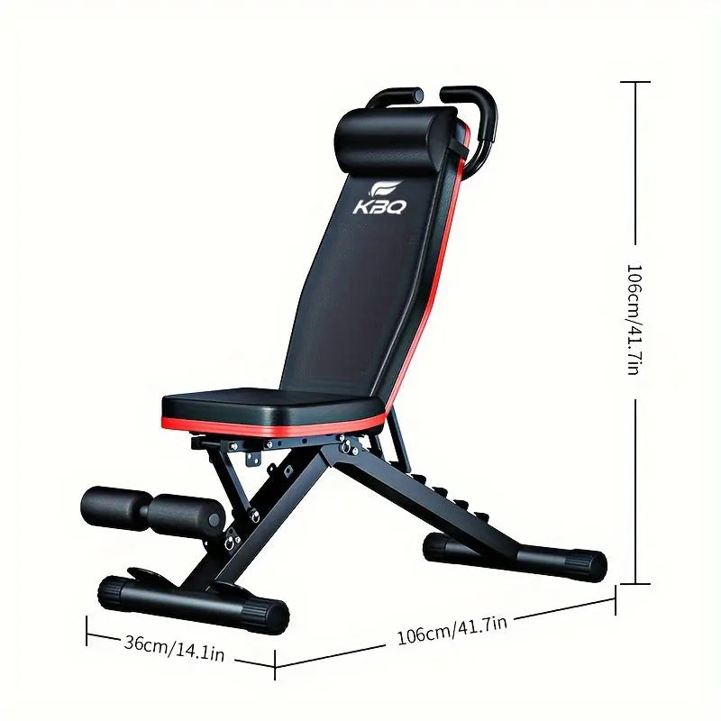 Multi-Functional Folding Adjustable Fitness Weight Bench