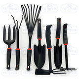 Household Garden Hand Tools Spade Rake Fork Hoe Set