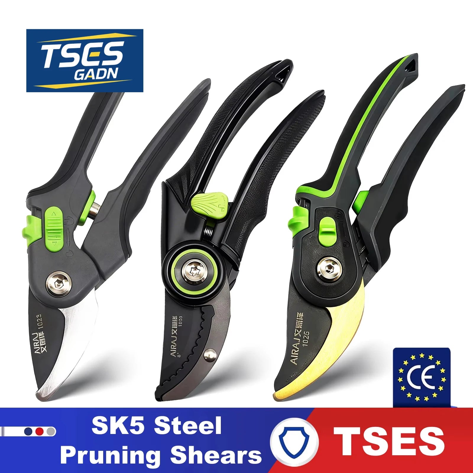 Steel Pruning Shears Garden Cutting Tool