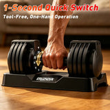 Adjustable Dumbbell Set 5-In-1 10-In-1 Weights