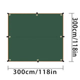 Ultralight Canvas Garden Canopy Outdoor Sunshade Shelter