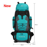 90L Waterproof Hiking Camping Trekking Backpack Rucksack