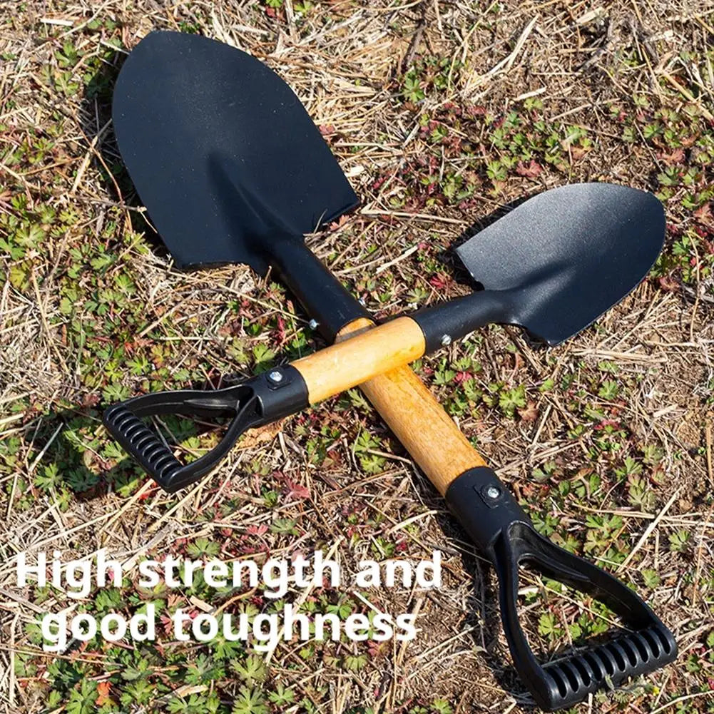 Manganese Steel Digging Shovel Rustproof Outdoor Garden Scoop
