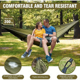 2-In-1 Ultralight Camping Hammock With Mosquito Net