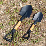 Manganese Steel Digging Shovel Rustproof Outdoor Garden Scoop
