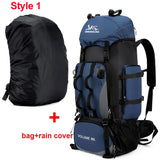 90L Waterproof Hiking Camping Trekking Backpack Rucksack