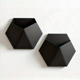 Geometric Hexagonal Wall Mounted Succulent Plant Pot Planter