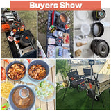 Camping Cooking Set Non-Stick Outdoor Cookware Kit