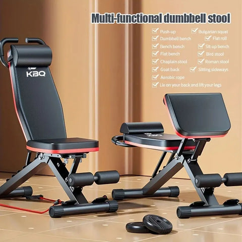 Multi-Functional Folding Adjustable Fitness Weight Bench
