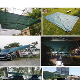 Ultralight Canvas Garden Canopy Outdoor Sunshade Shelter