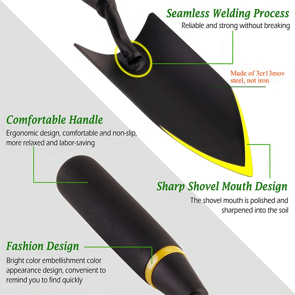 Garden Hand Trowel Shovel Rake Planting Digging Tool