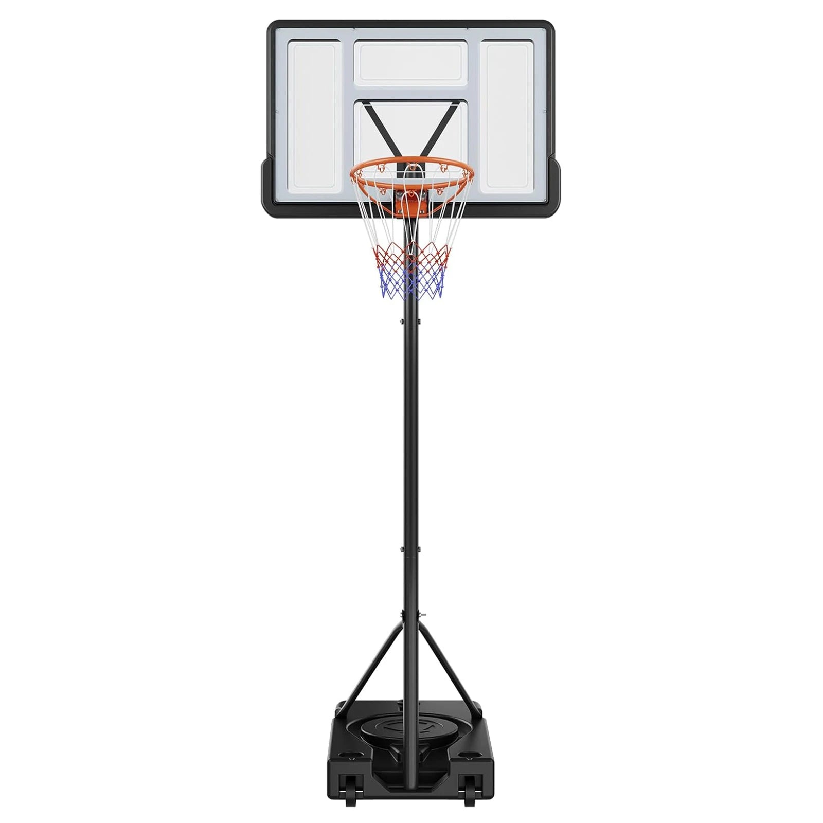 44-Inch Portable Adjustable Basketball Hoop Outdoor System