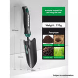 3-Piece Heavy Duty Steel Garden Tool Set