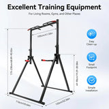 Adjustable Power Tower Pull Up Dip Station Equipment