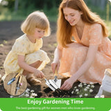 Stainless Steel Garden Tool Set Wooden Handle Trowel