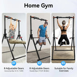 Adjustable Power Tower Pull Up Dip Station Equipment
