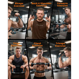 Adjustable Twister Arm Trainer Chest Expander Spring Bar