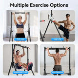 Adjustable Power Tower Pull Up Dip Station Equipment