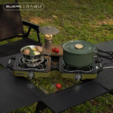 Double Burner Portable Folding Camping Gas Stove