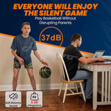 580G Silent PU Foam Noiseless Indoor Basketball