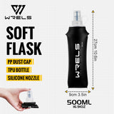 Folding Soft Flask Collapsible Water Bottle