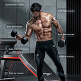 Foldable Adjustable Fitness Dumbbell Roman Chair Bench