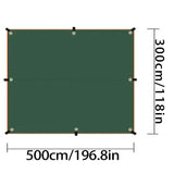 Ultralight Canvas Garden Canopy Outdoor Sunshade Shelter