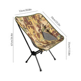 Ultralight Foldable Camping Chair Portable Outdoor Seat