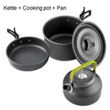 Camping Cooking Set Non-Stick Outdoor Cookware Kit