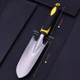 Dual Purpose Garden Hoe Spade Digging Weeding Tool