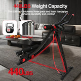 Foldable Adjustable AB Machine Core Workout Trainer