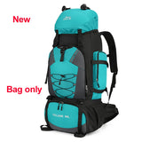 90L Waterproof Hiking Camping Trekking Backpack Rucksack