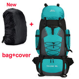 90L Waterproof Hiking Camping Trekking Backpack Rucksack