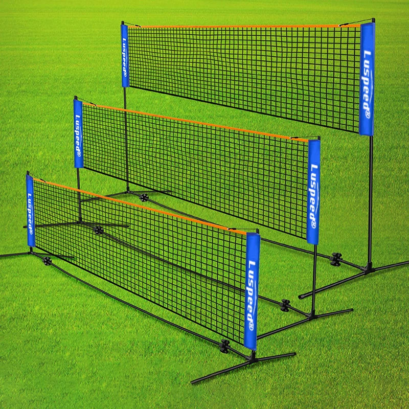 Portable Folding Badminton Net Indoor Outdoor Sports Mesh