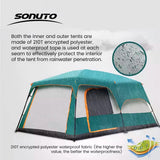 4 Season Waterproof Double Layer Family Camping Tent
