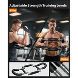 Adjustable Twister Arm Trainer Chest Expander Spring Bar
