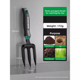 3-Piece Heavy Duty Steel Garden Tool Set