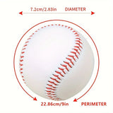 9-Inch Hardwood Core Baseball Throwing Training Ball