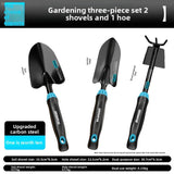 3-Piece Heavy Duty Steel Garden Tool Set