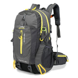 40L Water Resistant Hiking Travel Laptop Backpack