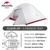 Cloud Up Ultralight Waterproof Camping Tent