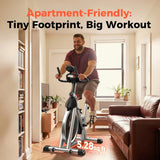 Magnetic Indoor Cycling Exercise Bike With App