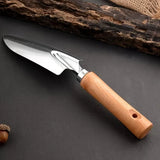 Stainless Steel Garden Tool Set Wooden Handle Trowel