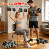 Adjustable Dumbbell Set 5-In-1 10-In-1 Weights