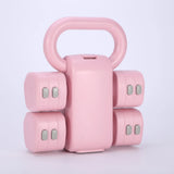 2-In-1 Adjustable Dumbbell Kettlebell Home Fitness Trainer