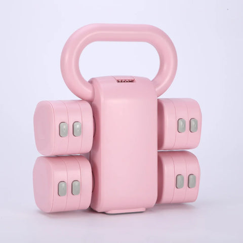2-In-1 Adjustable Dumbbell Kettlebell Home Fitness Trainer